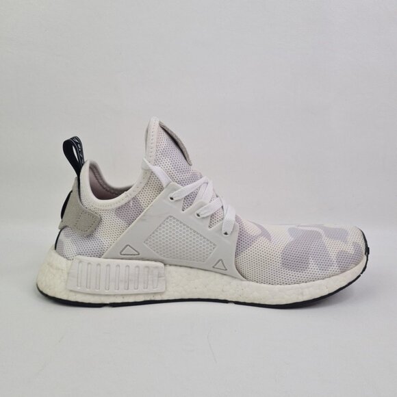 Adidas NMD XR1 White Duck Camo Men's Athletic Sneakers Running Size 8 - Picture 3 of 12